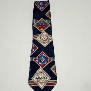 Tabasco Aztec Novelty Print Career Silk Tie